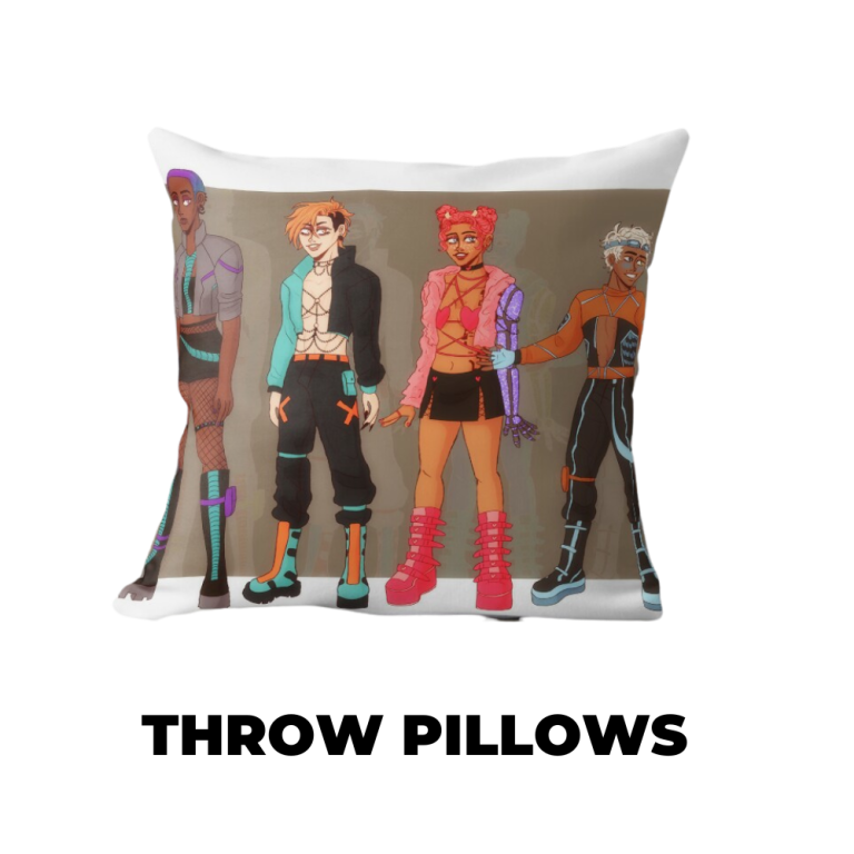 Exocolonist Throe Pillows